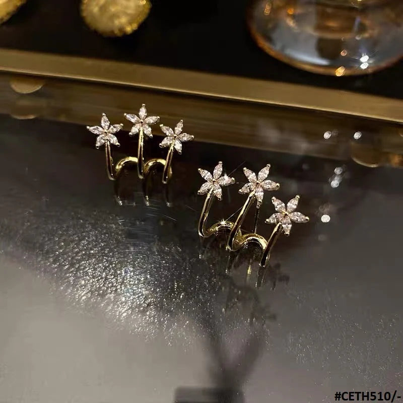 Pair Of star Earrings For Girls Fashion Personality Korean Jewelry