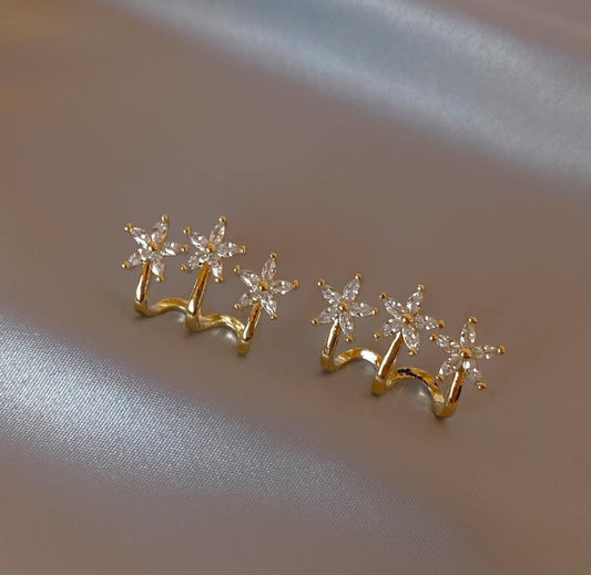 Pair Of star Earrings For Girls Fashion Personality Korean Jewelry