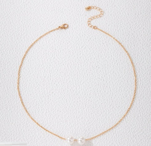 White Pearl Pendant Necklace6