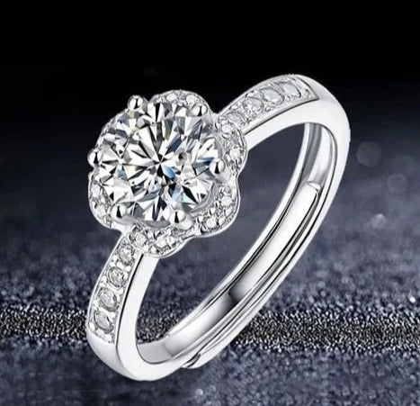 Sterling Silver Solitaire Rings for Women