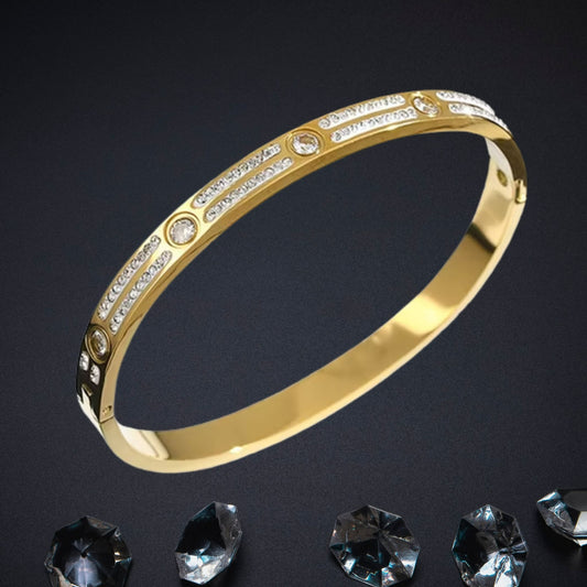 Gold Plated Royal Shine Bangle