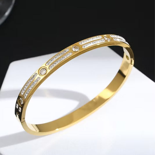 Gold Plated Royal Shine Bangle