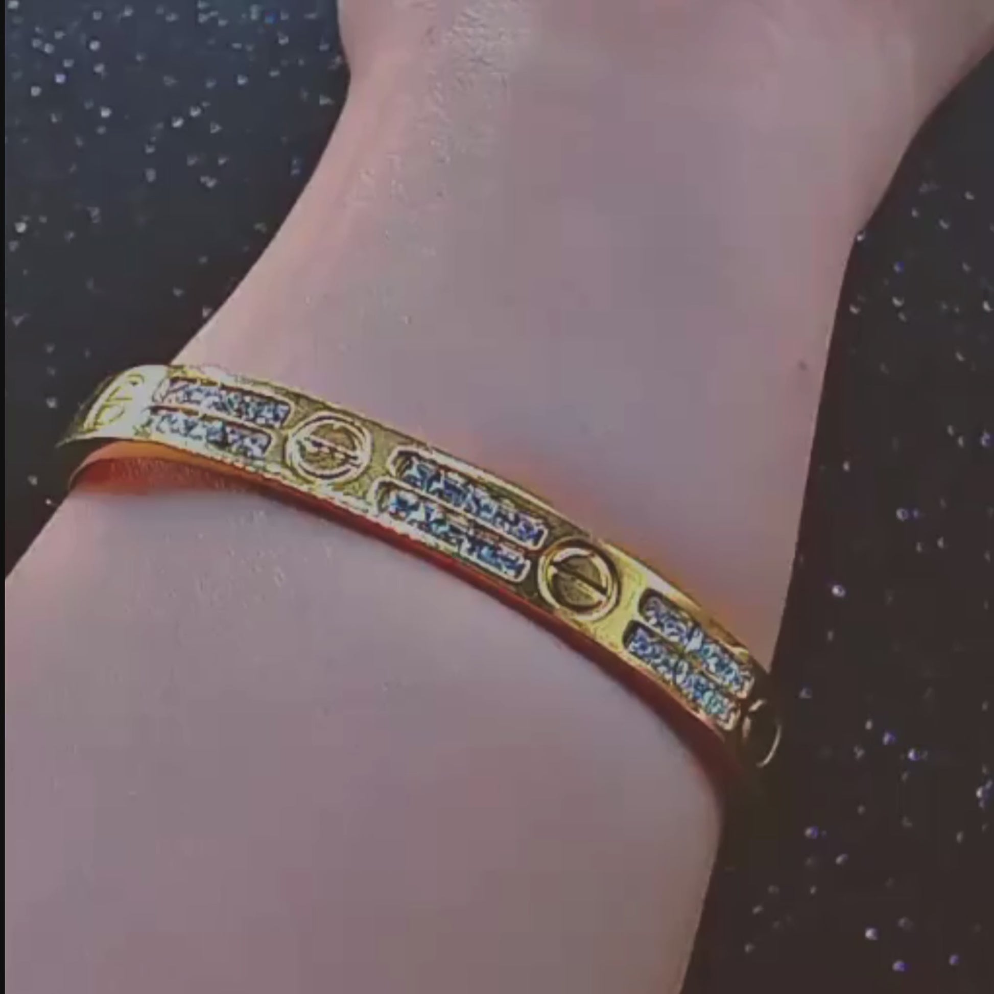 Gold Plated Royal Shine Bangle